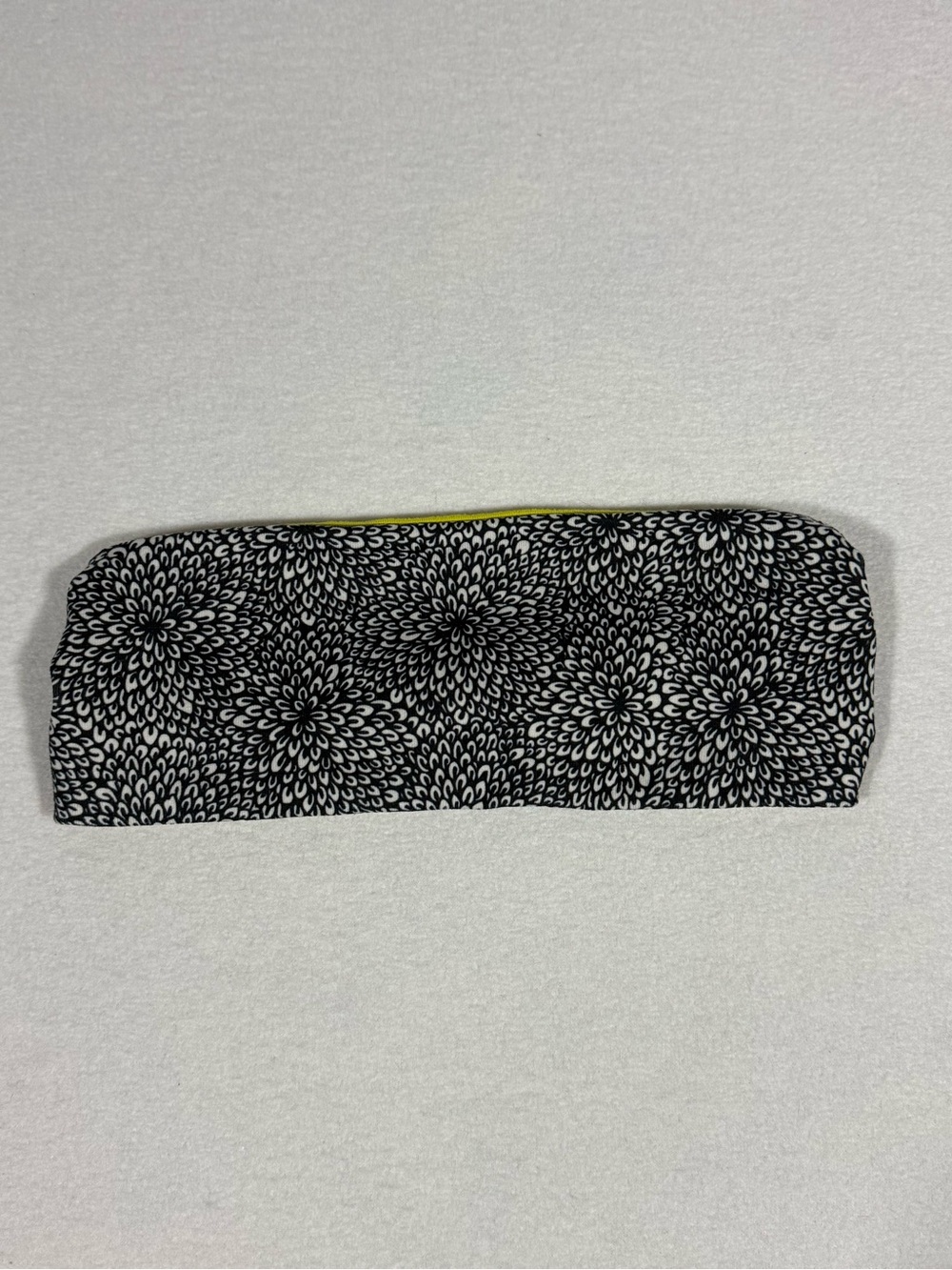 Lululemon Bang Buster Reversible Headband Black And White Print Citron Yoga - Picture 2 of 5